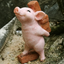 Digging Pig Garden Statue